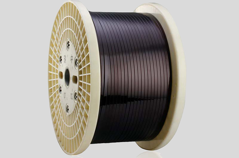 Class 200 polyimide enameled aluminum wire