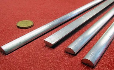 Half Round Aluminum Bar