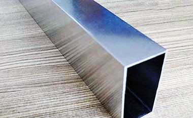 6063 T6 Rectangular Aluminum Flat Tube